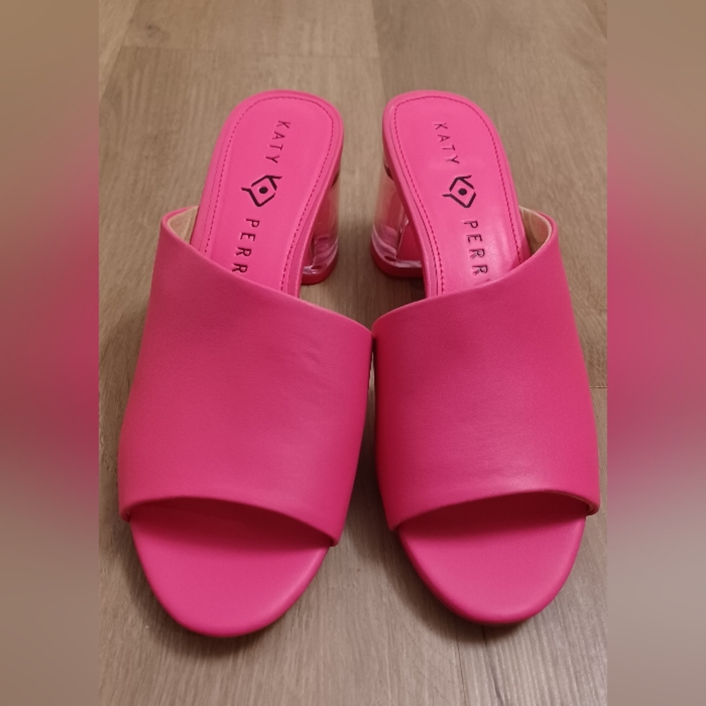 Katy Perry Neon pink heels size 7